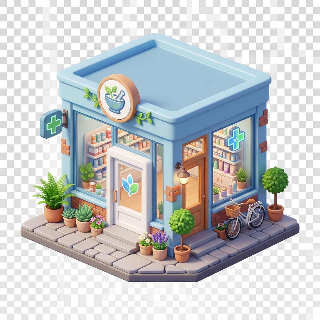 Robi Rani Pharmacy Interior Display