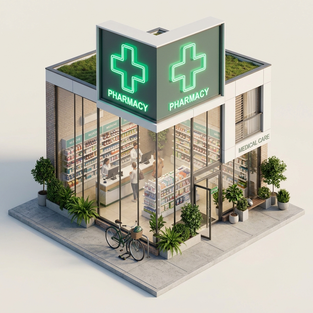 Robi Rani Pharmacy Official Signboard - Digraj